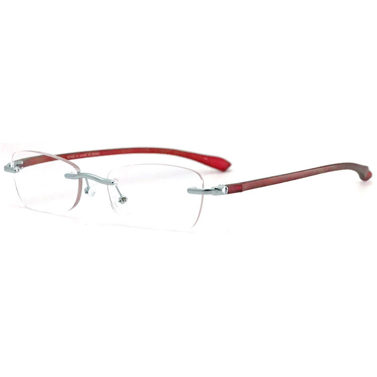 Dachuan Optical DRM368009 China Supplier Rimless Metal Reading Glasses With Metal Hinge (16)